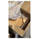 43" Dropleaf Ped Natural