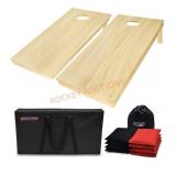 Cornhole Boards with Tote and Bags