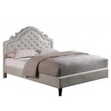 Full Size Upholstered Bed: only box #2, #1 is not