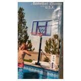 43" Shatterproof Back Basketball Hoop