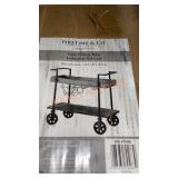 Industrial Bar Cart