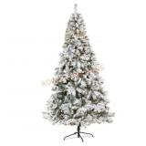 8ft White Mountain Artificial Tree