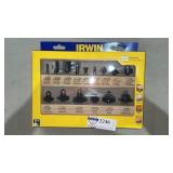 Irwin 15pc. Router Bit Set