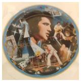 2 Music Box Elvis Plates