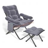 Foldable Chair And Ottoman