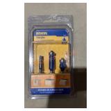 Irwin 3pc. Laminate Router Bit Set