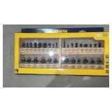 Irwin 30pc Router Bit Set
