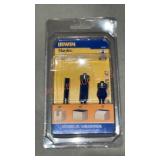 Irwin 3pc Laminate Trim Router Bit Set