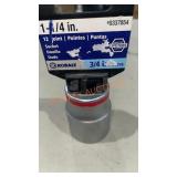 Kobalt 1 1/4" 12 Point Socket
