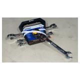 Kobalt 4pc Open End Ratcheting Wrench Set