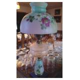 Handpainted Oil Lamp