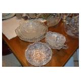 Cut/pressed Glass Pieces