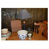 Lamp And Miscellaneous Pieces