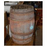 Vintage Wood Barrell