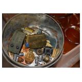 Tin With Military Items