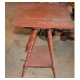 Wooden Table & Wood Box