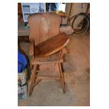 Vintage Wood Highchair