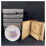 7 Darceau-limges Plates Lafayette