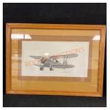 15 1/2"x 21 1/2"print 1936 Waco