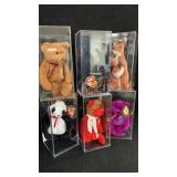 Lot Of 6 Beanie Babies