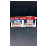 2 Lemax Lighted Houses