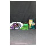 Vase & 10 1/2" Bottle & More