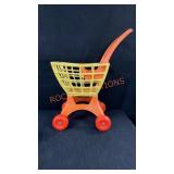 Plastic Childs Shopping Cart 22" H