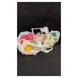 Easter Decorations,Bunny,Grass,Etc.