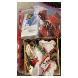 Tote Of Christmas Items