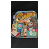 Tray Lot Of Sewing Items