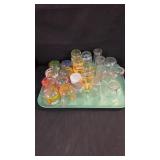 Tray Lot Snoopy,Garfield Glasses & Mugs