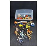 Lot Of Toy Figures Hot Wheels & More