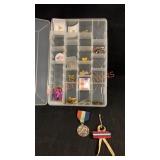 Collection Of Patriotic Pins & More