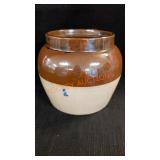 Stoneware Bean Pot 6 1/2"H/Handle