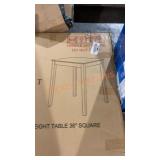 36" Counter Height Table