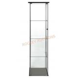 4-Shelf Glass Cabinet
