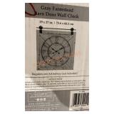 29x27" Wall Clock