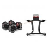 Bowflex Dumbbells and Stand Set