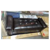 Leather Storage Bench