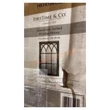 37.4x23.6" Arched Window Mirror