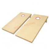 Natural Wood Cornhole