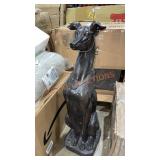33" Dog Statue