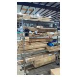 Skid Lot: Fishing Pole, Blinds, Chair Mat, etc.