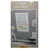 Cordless 1" Vinyl Blind