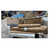 Skid Lot: Shelving, Mattress Foundation, Office