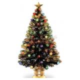 48" Fiber Optic Christmas Tree