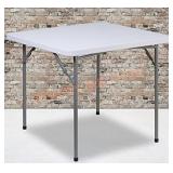 34" Square Folding Table