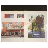 Lewisburg, Pa Prints On Foam Board 18"x24"