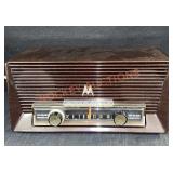 Antique Motorola Radio 6 1/2"x 14 1/2"x 7"h