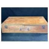 Old 18"x 32"x7"h Wood Tool Chest